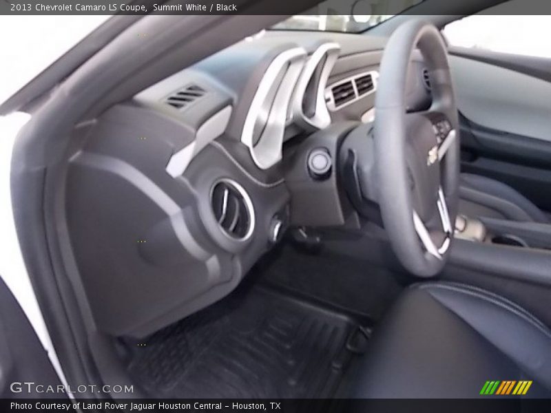 Summit White / Black 2013 Chevrolet Camaro LS Coupe