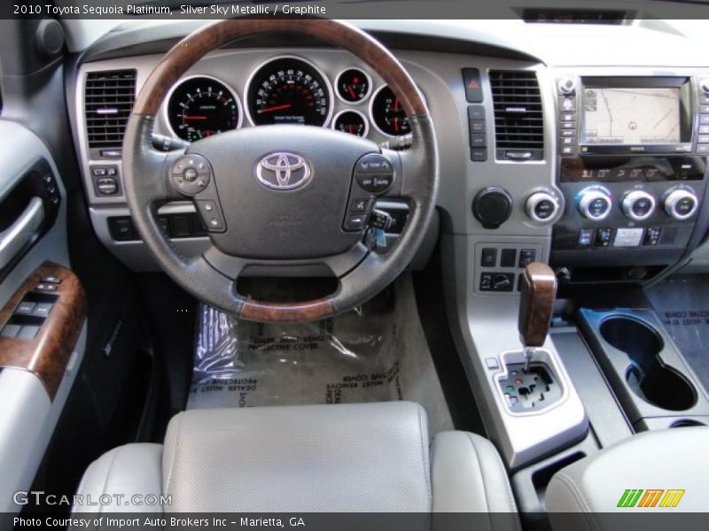 Dashboard of 2010 Sequoia Platinum