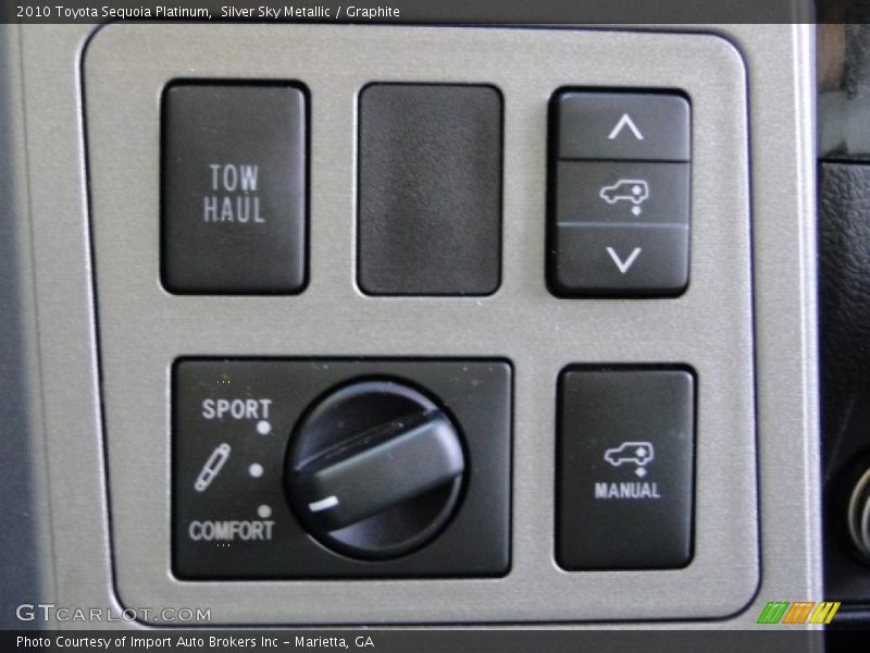 Silver Sky Metallic / Graphite 2010 Toyota Sequoia Platinum
