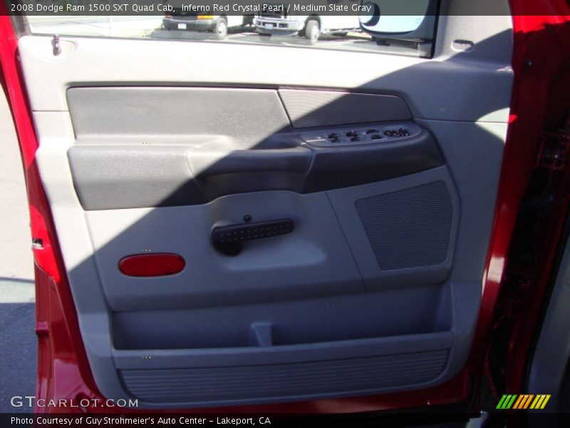 Inferno Red Crystal Pearl / Medium Slate Gray 2008 Dodge Ram 1500 SXT Quad Cab