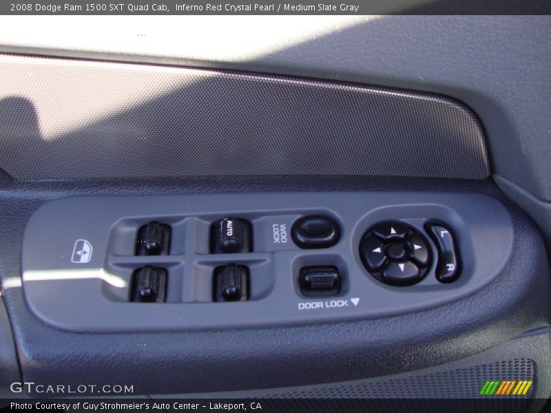 Inferno Red Crystal Pearl / Medium Slate Gray 2008 Dodge Ram 1500 SXT Quad Cab