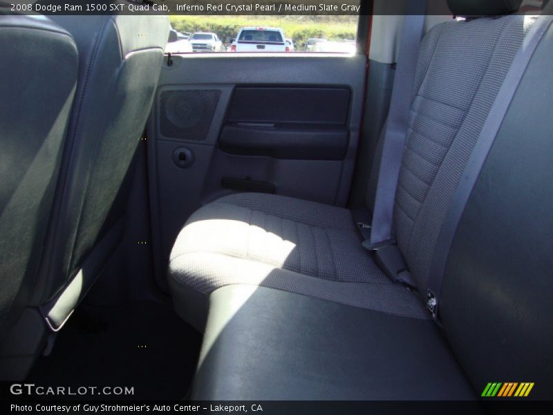 Inferno Red Crystal Pearl / Medium Slate Gray 2008 Dodge Ram 1500 SXT Quad Cab