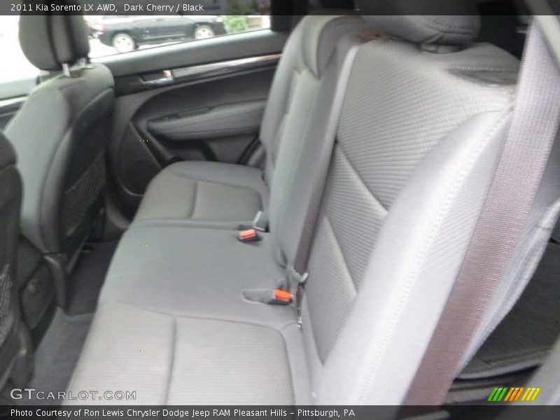 Dark Cherry / Black 2011 Kia Sorento LX AWD