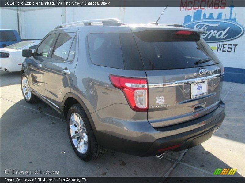 Sterling Gray / Charcoal Black 2014 Ford Explorer Limited
