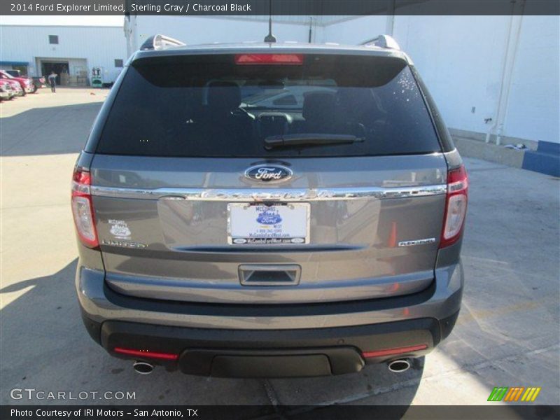 Sterling Gray / Charcoal Black 2014 Ford Explorer Limited