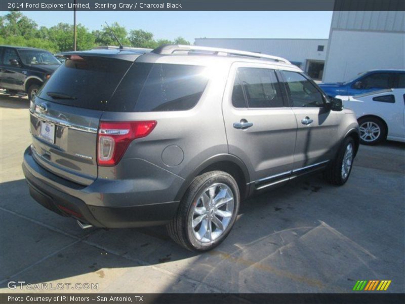 Sterling Gray / Charcoal Black 2014 Ford Explorer Limited