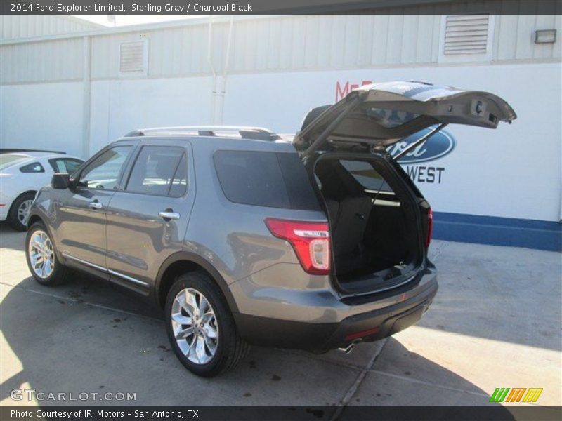 Sterling Gray / Charcoal Black 2014 Ford Explorer Limited