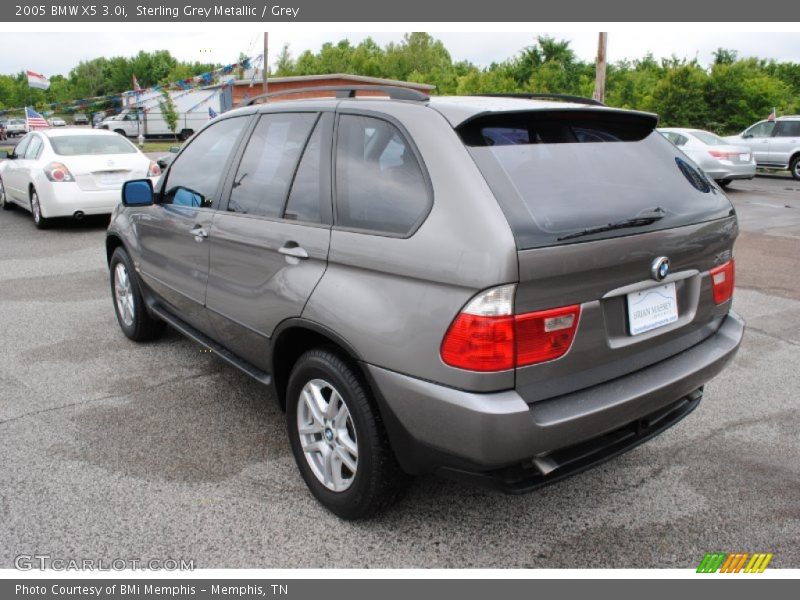 Sterling Grey Metallic / Grey 2005 BMW X5 3.0i