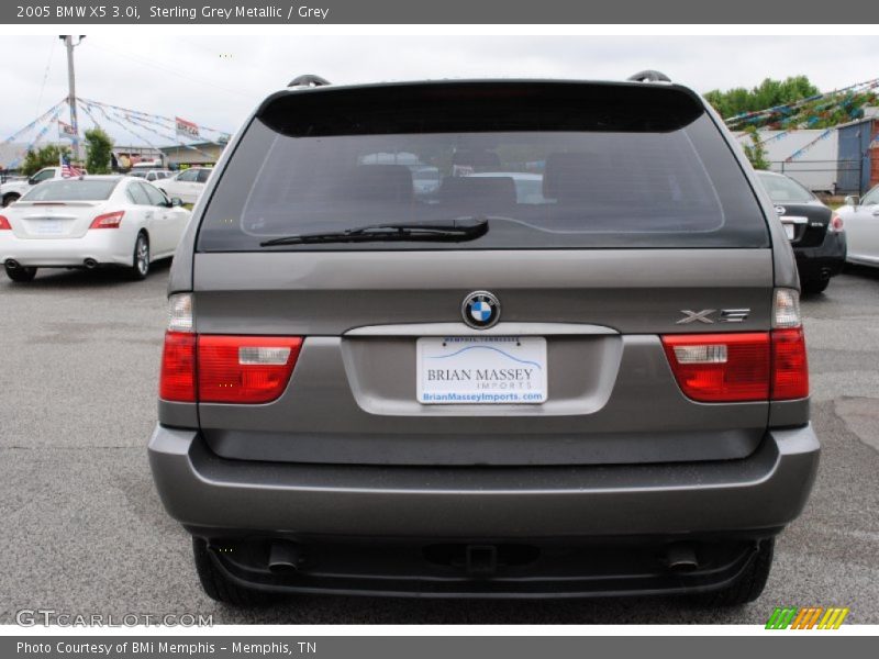 Sterling Grey Metallic / Grey 2005 BMW X5 3.0i