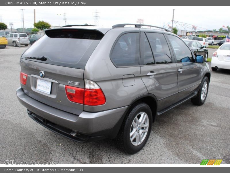 Sterling Grey Metallic / Grey 2005 BMW X5 3.0i