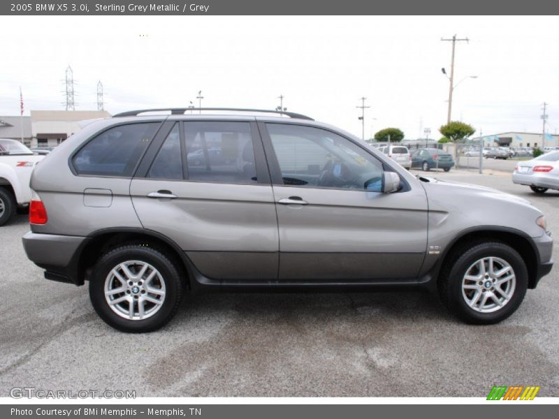 Sterling Grey Metallic / Grey 2005 BMW X5 3.0i