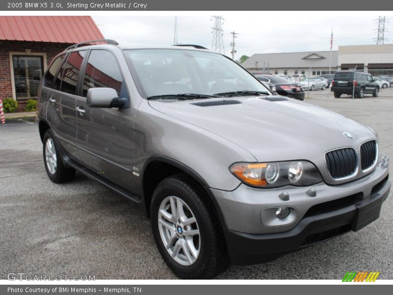 Sterling Grey Metallic / Grey 2005 BMW X5 3.0i