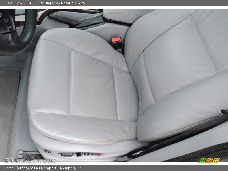Sterling Grey Metallic / Grey 2005 BMW X5 3.0i