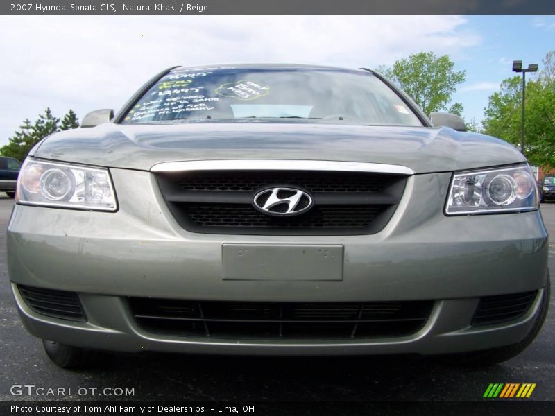 Natural Khaki / Beige 2007 Hyundai Sonata GLS