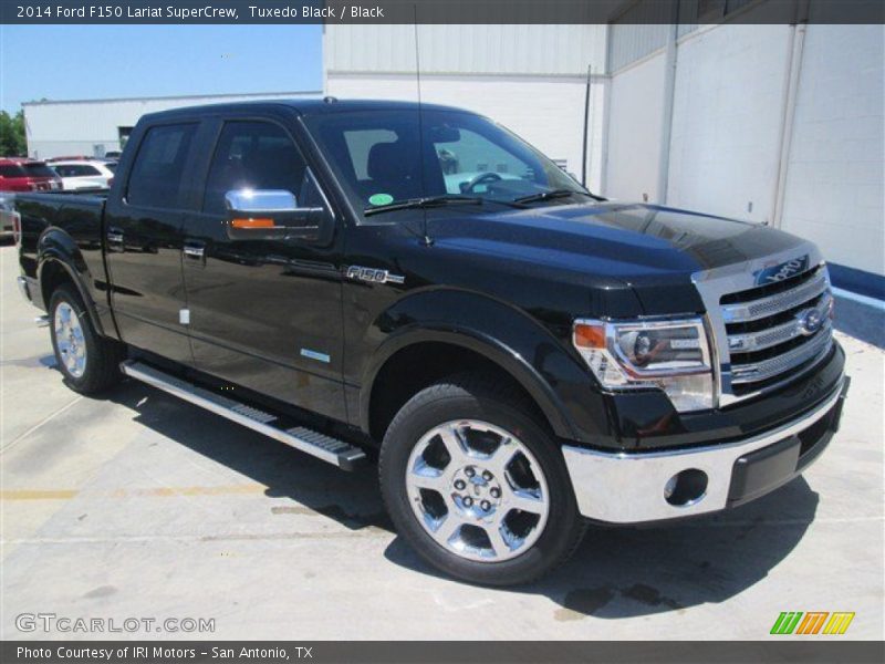 Tuxedo Black / Black 2014 Ford F150 Lariat SuperCrew