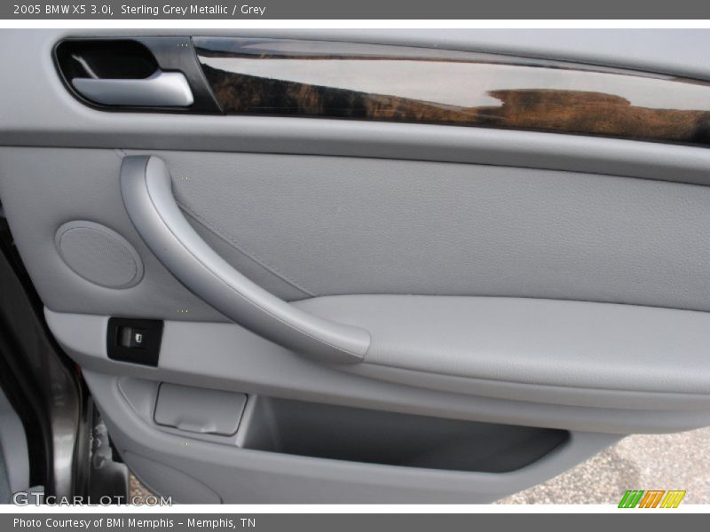 Sterling Grey Metallic / Grey 2005 BMW X5 3.0i