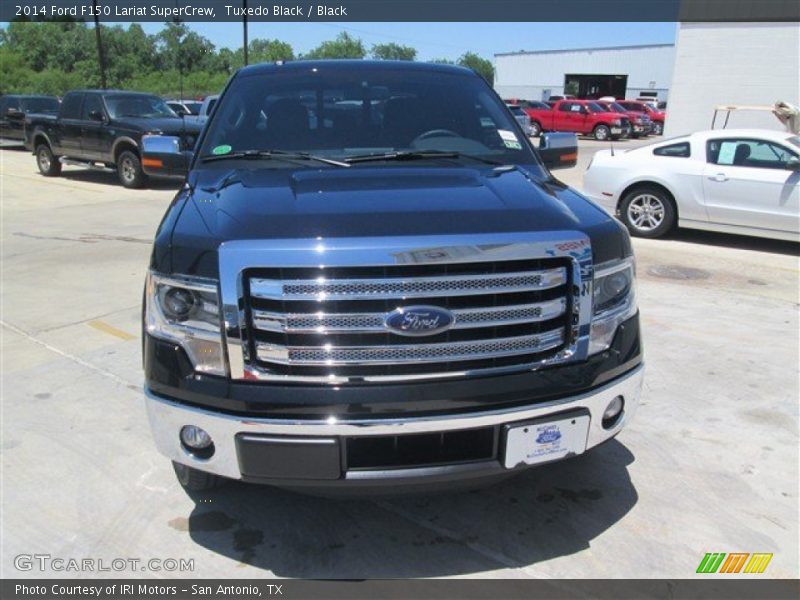 Tuxedo Black / Black 2014 Ford F150 Lariat SuperCrew