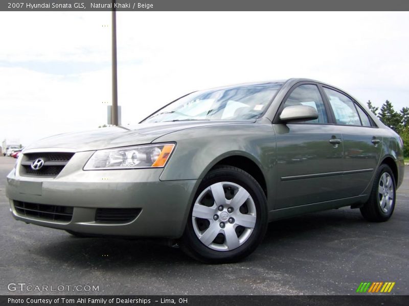 Natural Khaki / Beige 2007 Hyundai Sonata GLS