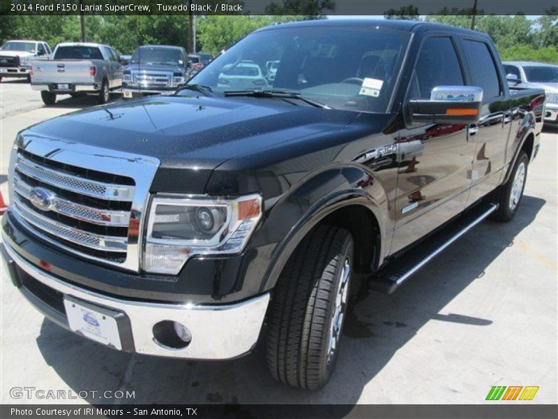 Tuxedo Black / Black 2014 Ford F150 Lariat SuperCrew