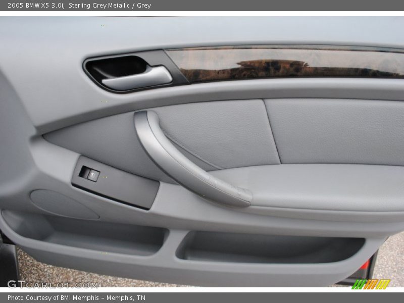 Sterling Grey Metallic / Grey 2005 BMW X5 3.0i