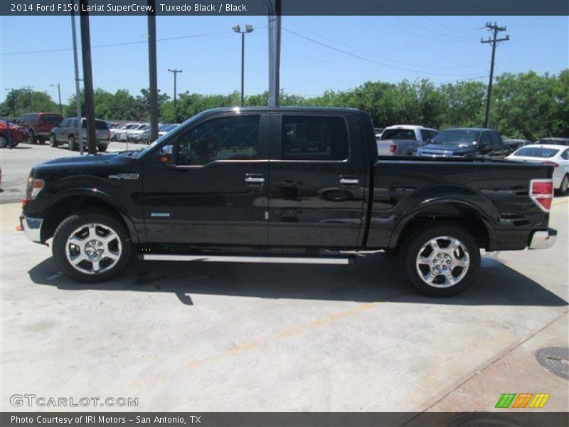 Tuxedo Black / Black 2014 Ford F150 Lariat SuperCrew
