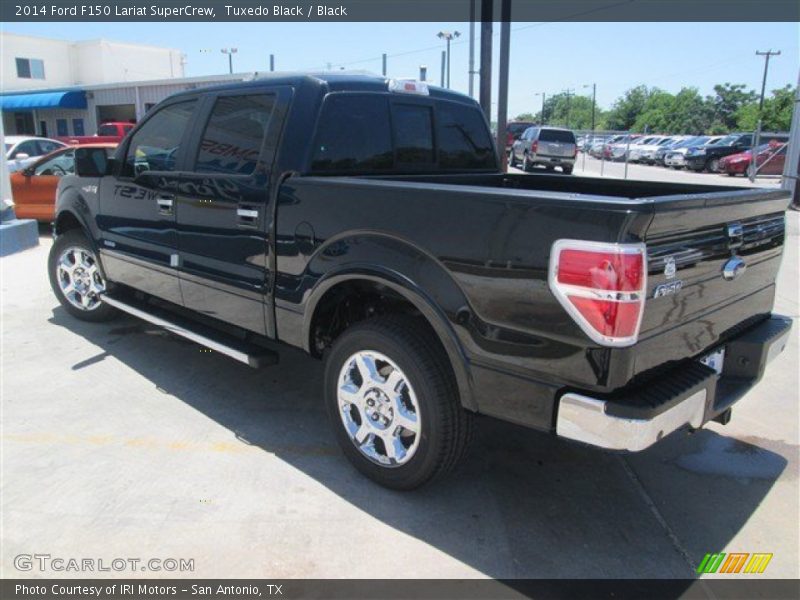 Tuxedo Black / Black 2014 Ford F150 Lariat SuperCrew