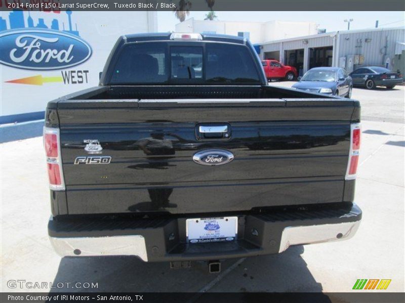 Tuxedo Black / Black 2014 Ford F150 Lariat SuperCrew