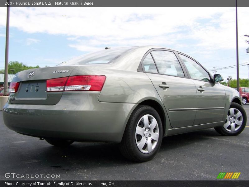 Natural Khaki / Beige 2007 Hyundai Sonata GLS