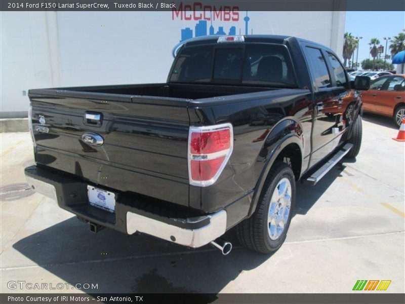 Tuxedo Black / Black 2014 Ford F150 Lariat SuperCrew