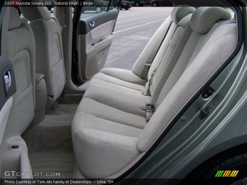 Natural Khaki / Beige 2007 Hyundai Sonata GLS