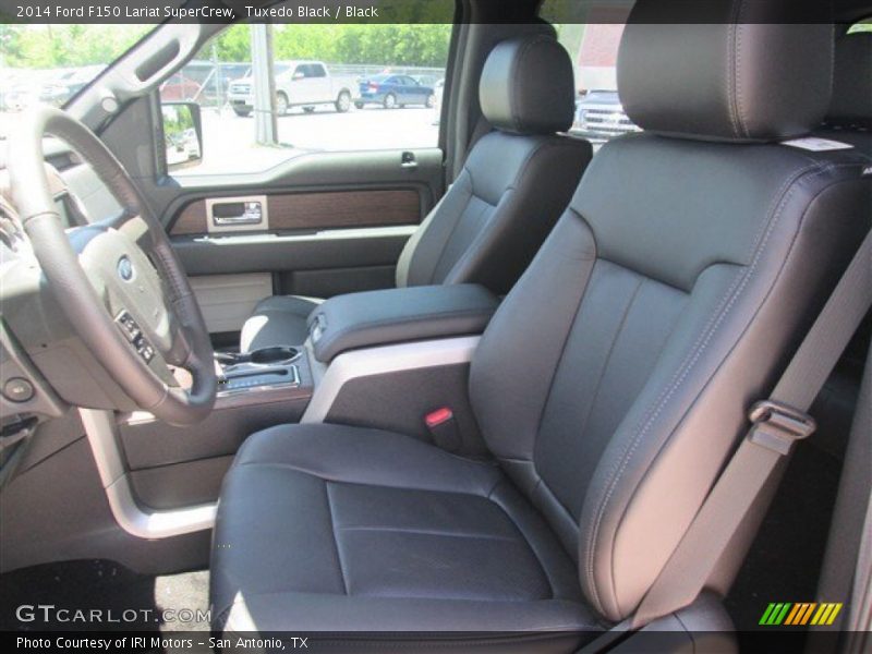 Tuxedo Black / Black 2014 Ford F150 Lariat SuperCrew