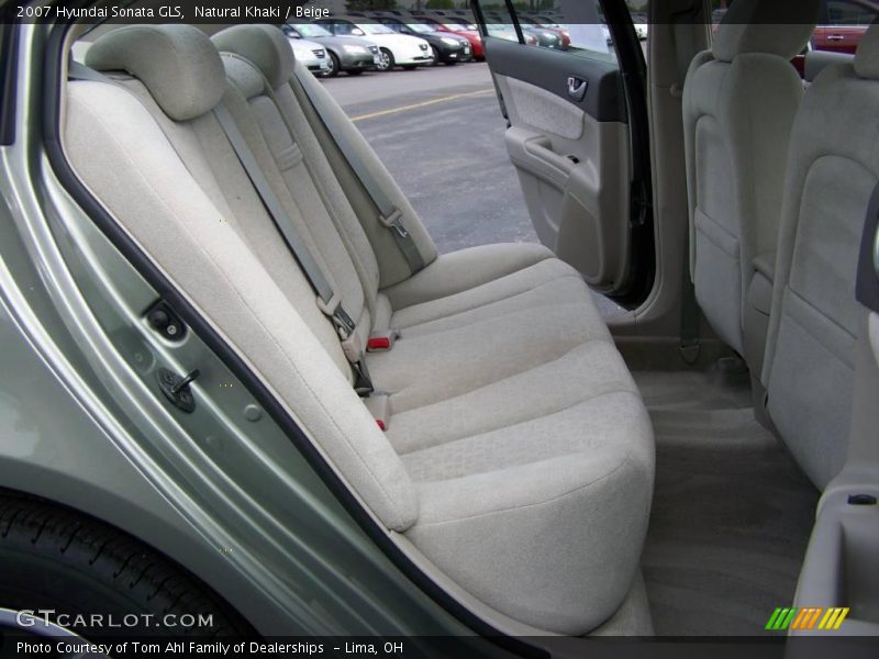 Natural Khaki / Beige 2007 Hyundai Sonata GLS