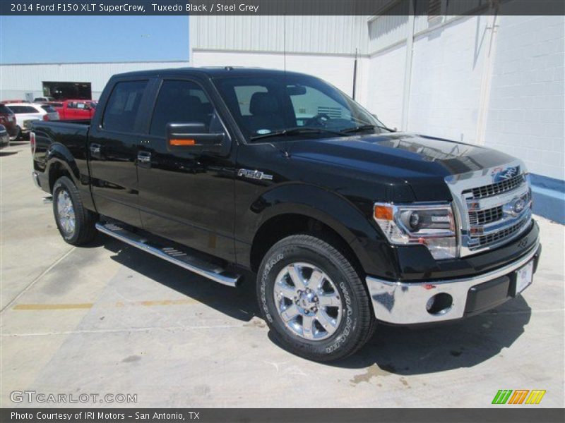 Tuxedo Black / Steel Grey 2014 Ford F150 XLT SuperCrew