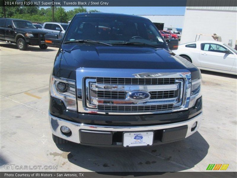 Tuxedo Black / Steel Grey 2014 Ford F150 XLT SuperCrew