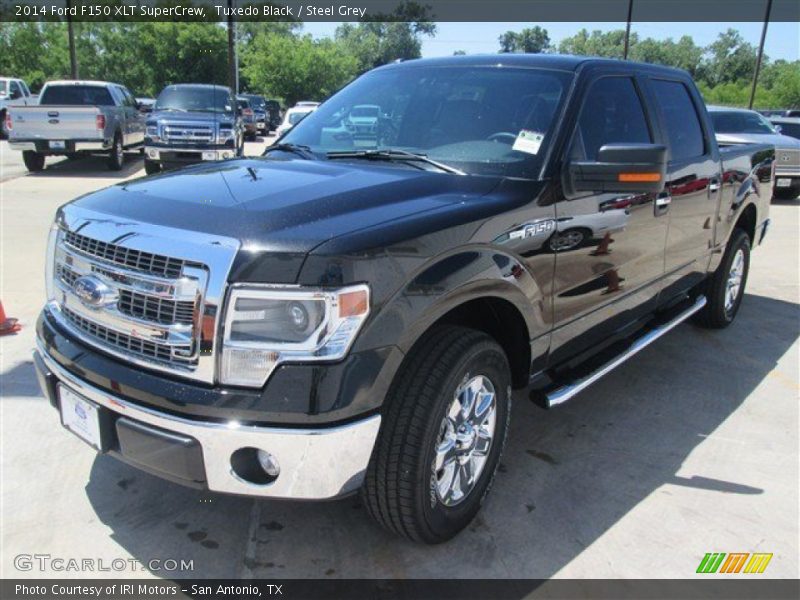 Tuxedo Black / Steel Grey 2014 Ford F150 XLT SuperCrew