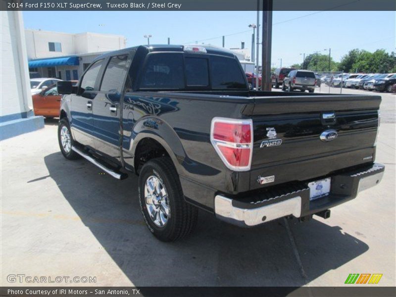 Tuxedo Black / Steel Grey 2014 Ford F150 XLT SuperCrew