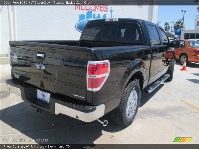 Tuxedo Black / Steel Grey 2014 Ford F150 XLT SuperCrew