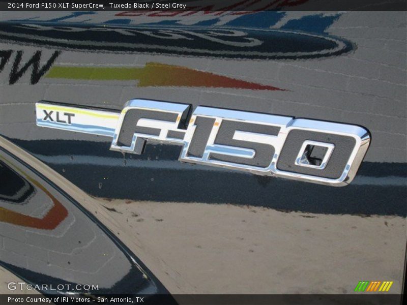 Tuxedo Black / Steel Grey 2014 Ford F150 XLT SuperCrew