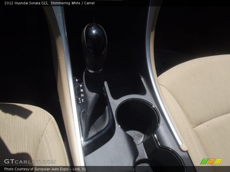 Shimmering White / Camel 2012 Hyundai Sonata GLS
