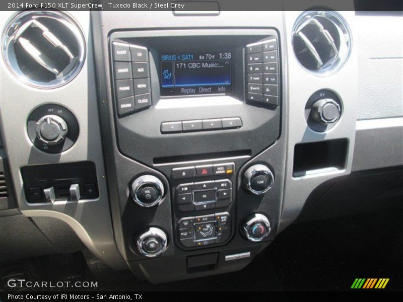 Tuxedo Black / Steel Grey 2014 Ford F150 XLT SuperCrew
