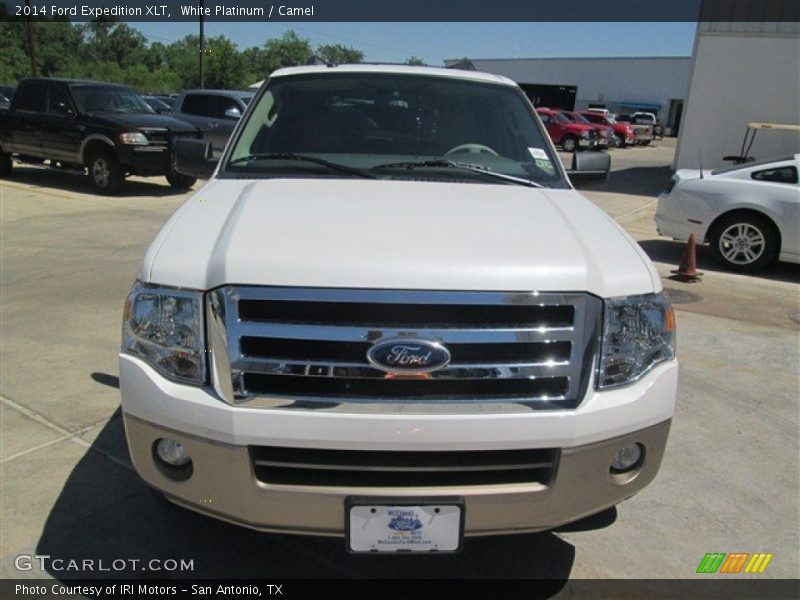 White Platinum / Camel 2014 Ford Expedition XLT