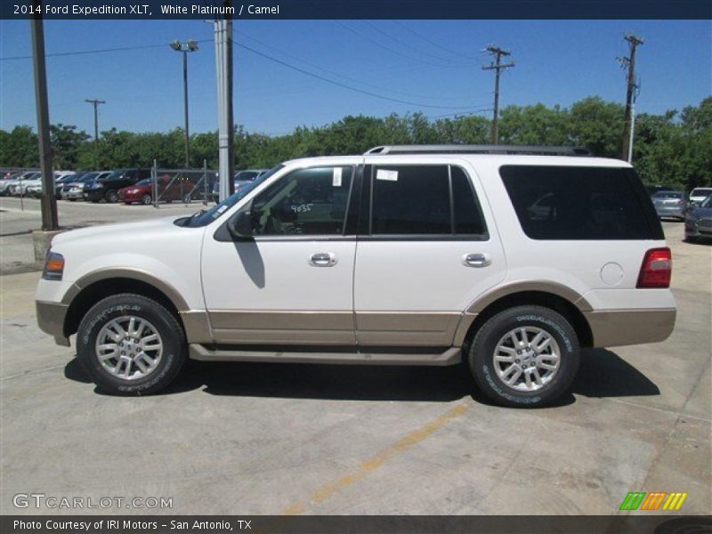 White Platinum / Camel 2014 Ford Expedition XLT