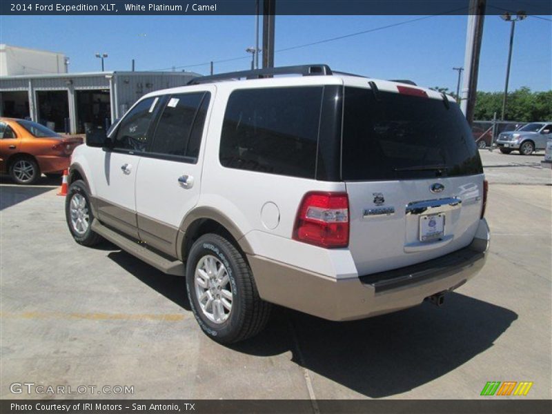 White Platinum / Camel 2014 Ford Expedition XLT