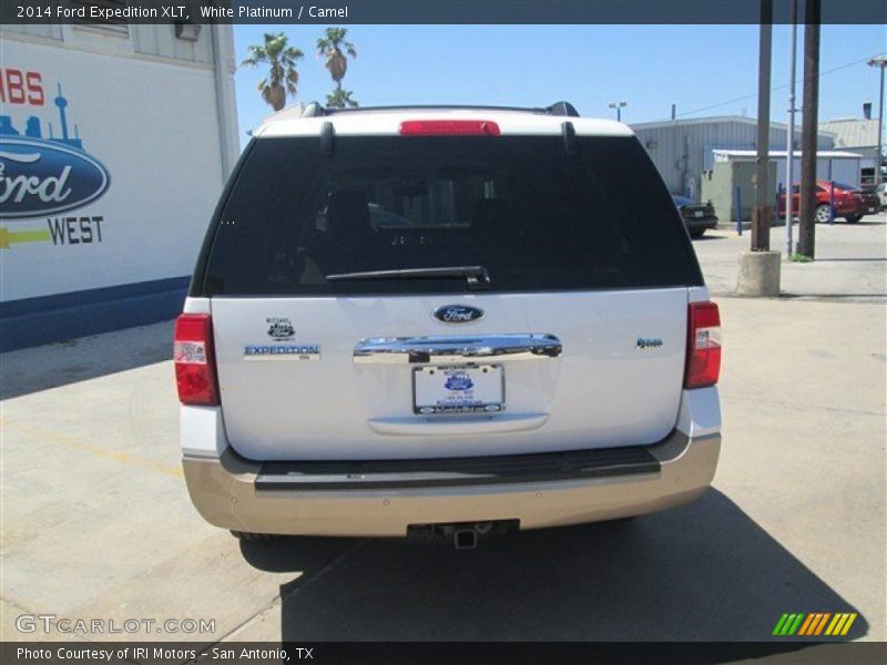 White Platinum / Camel 2014 Ford Expedition XLT