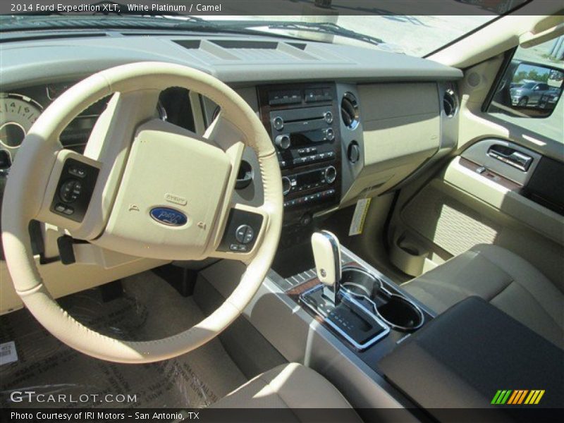 White Platinum / Camel 2014 Ford Expedition XLT