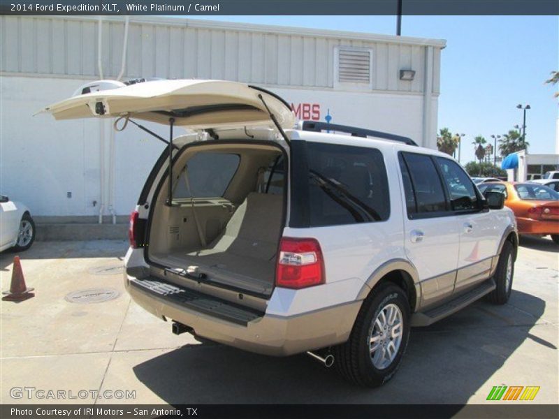 White Platinum / Camel 2014 Ford Expedition XLT
