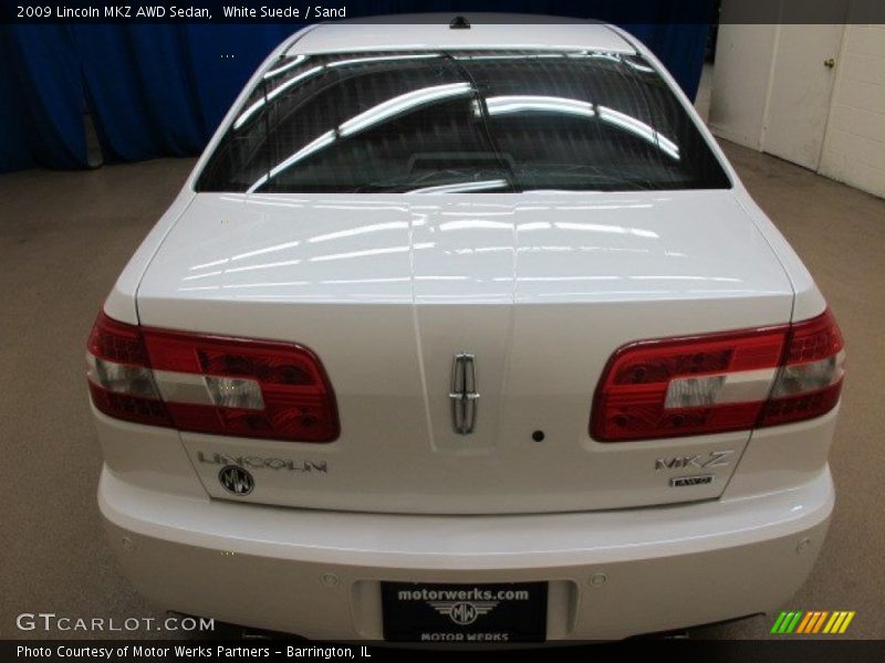 White Suede / Sand 2009 Lincoln MKZ AWD Sedan