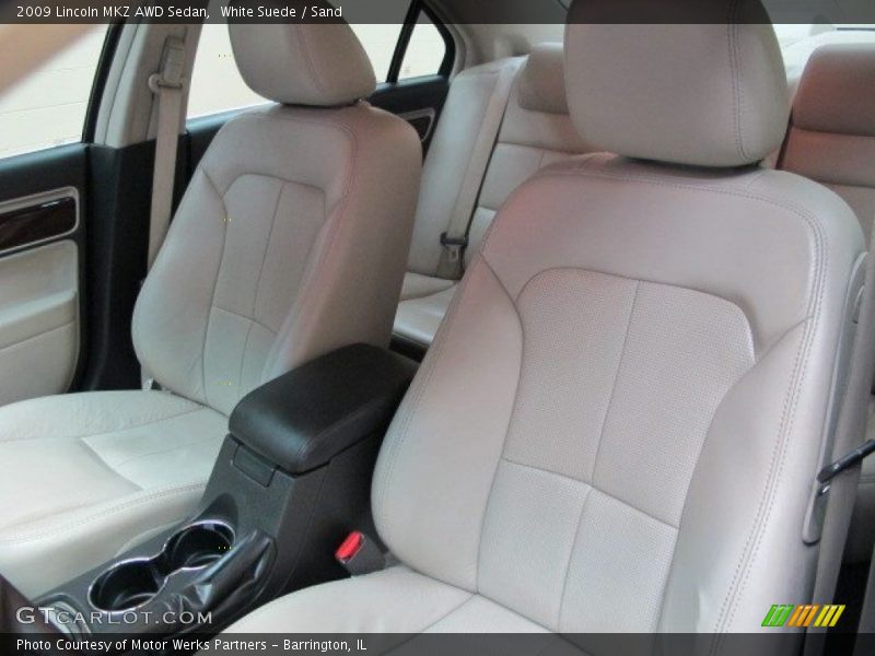 White Suede / Sand 2009 Lincoln MKZ AWD Sedan