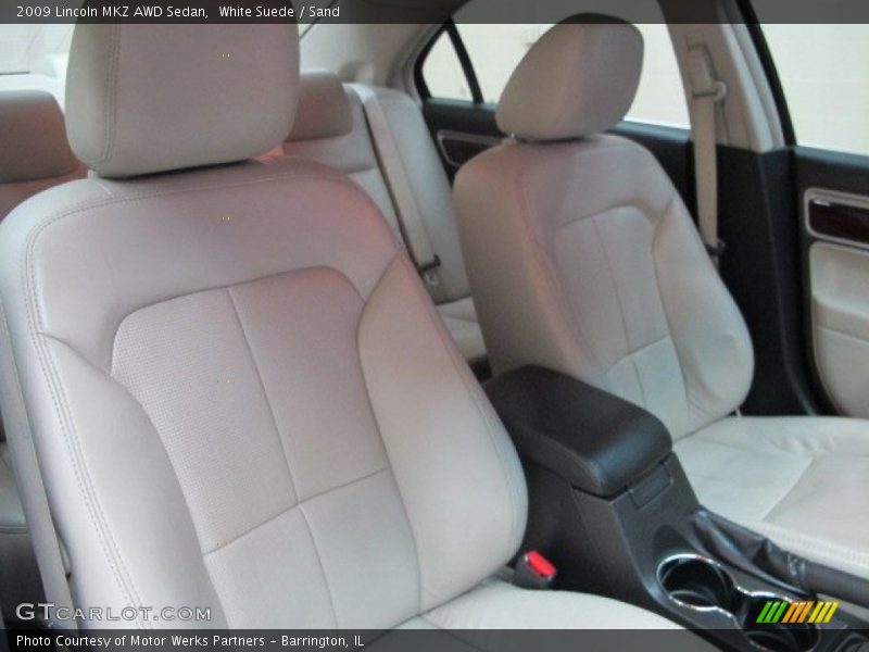 White Suede / Sand 2009 Lincoln MKZ AWD Sedan