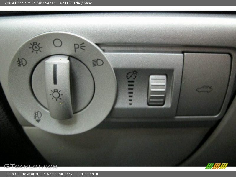 White Suede / Sand 2009 Lincoln MKZ AWD Sedan